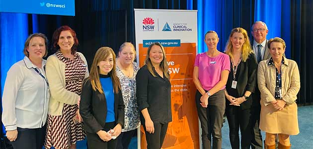 ACI staff with the Minister a the ICNSW Forum