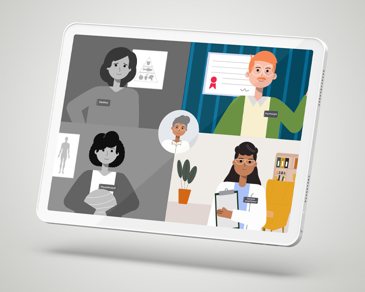 Virtual care makes accessing palliative care easy animation