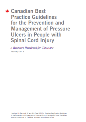 Canadian Best Practice Guidelines for the Prevention and Management of Pressure Ulcers in People with Spinal Cord Injury