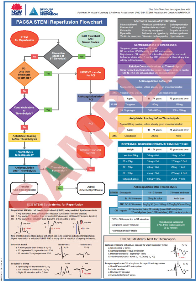 PACSA reperfusion flow chart