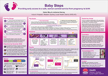 Taking ‘Baby Steps’ towards starting pregnancy care sooner
