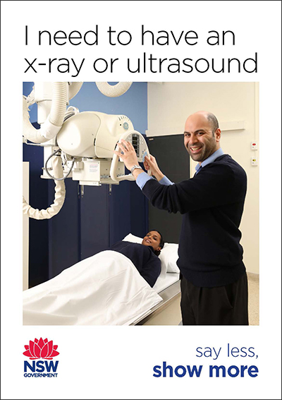 I need to have an x-ray or ultrasound