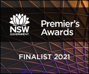 Premier's Awards finalist 2021
