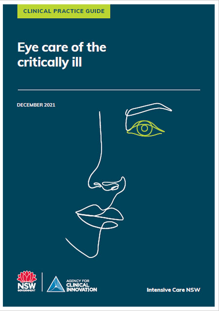 Eye care for critically ill adults guideline